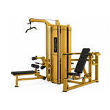 Apollon Fitness 3 Station Multi Gym – profesionalna multifunkcionalna sprava sa 3 trening stanice za vežbe leđa, grudi, ramena, ruku i nogu.
