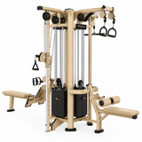 Apollon Fitness 4 Station Multistation Model 2 – profesionalna multifunkcionalna sprava sa 4 radne stanice i kablovskim sistemom za teretane.

