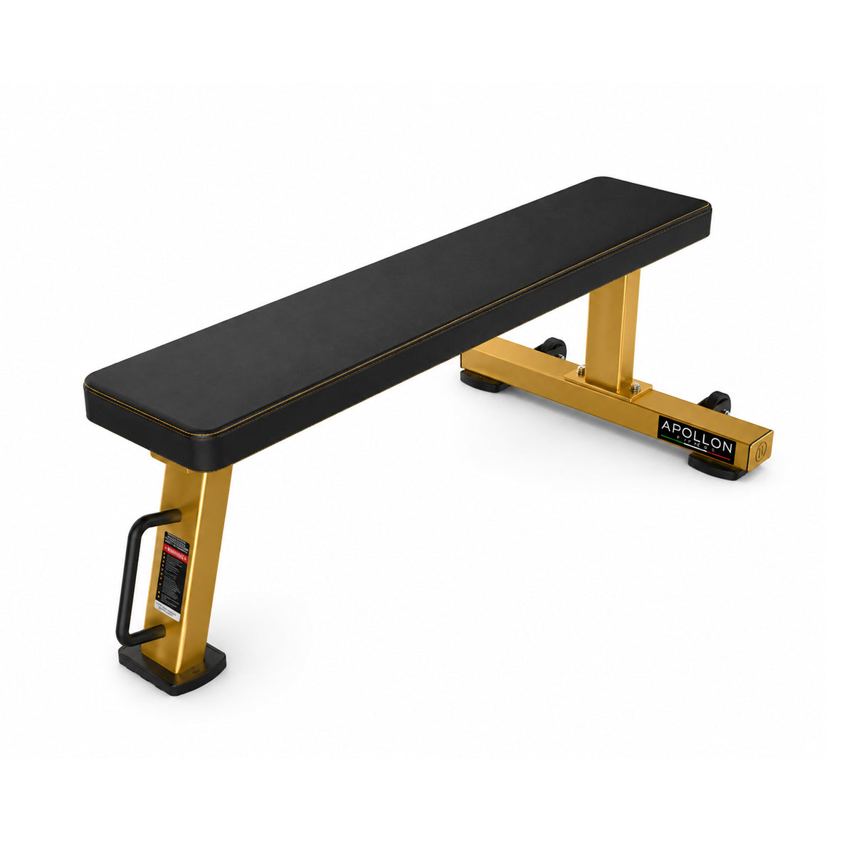 Apollon Fitness Flat Bench – profesionalna ravna klupa za vežbanje sa stabilnom konstrukcijom i tapaciranim osloncem za trening sa bučicama i slobodnim tegovima.
