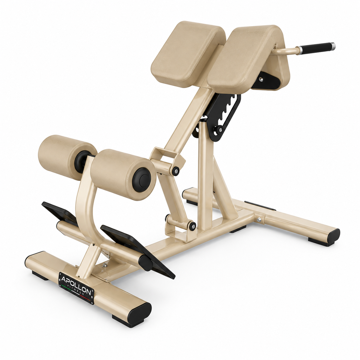 Klupa za hiperekstenziju – Hyperextension / Back Extension Bench za trening donjeg dela leđa, gluteusa i zadnje lože.
