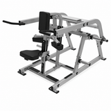 Apollon Fitness Shoulder Press – profesionalna plate-loaded sprava za ramena sa nezavisnim polugama, podesivim sedištem i stabilnim osloncem za leđa.

