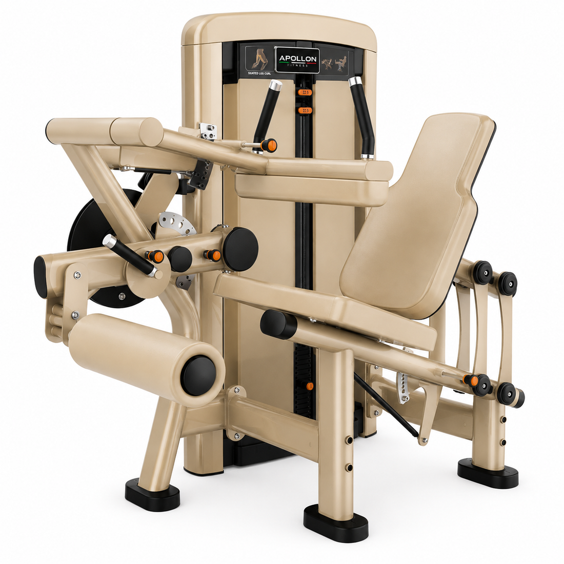 Sprava za kvadriceps i zadnju ložu 2 u 1 Apollon Fitness – Leg Extension & Seated Leg Curl za profesionalni trening mišića nogu.
