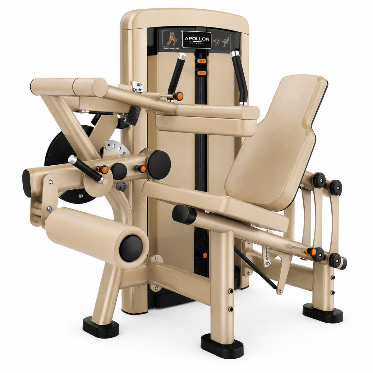 Sprava za kvadriceps i zadnju ložu 2 u 1 Apollon Fitness – Leg Extension & Seated Leg Curl za profesionalni trening mišića nogu.
