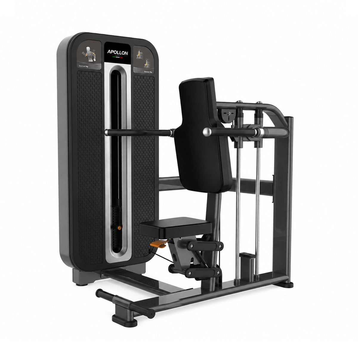 Apollon Fitness sprava za triceps – Seated Triceps Dip za profesionalne teretane i fitnes centre
