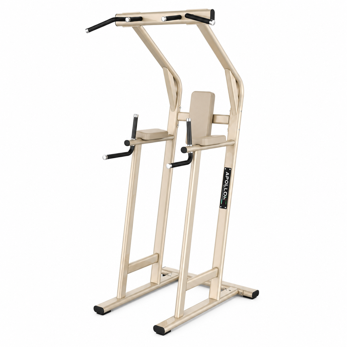 Sprava za zgibove i propadanja – Chin Up / Dip Station sa osloncima za podizanje nogu i trening trbušnjaka.
