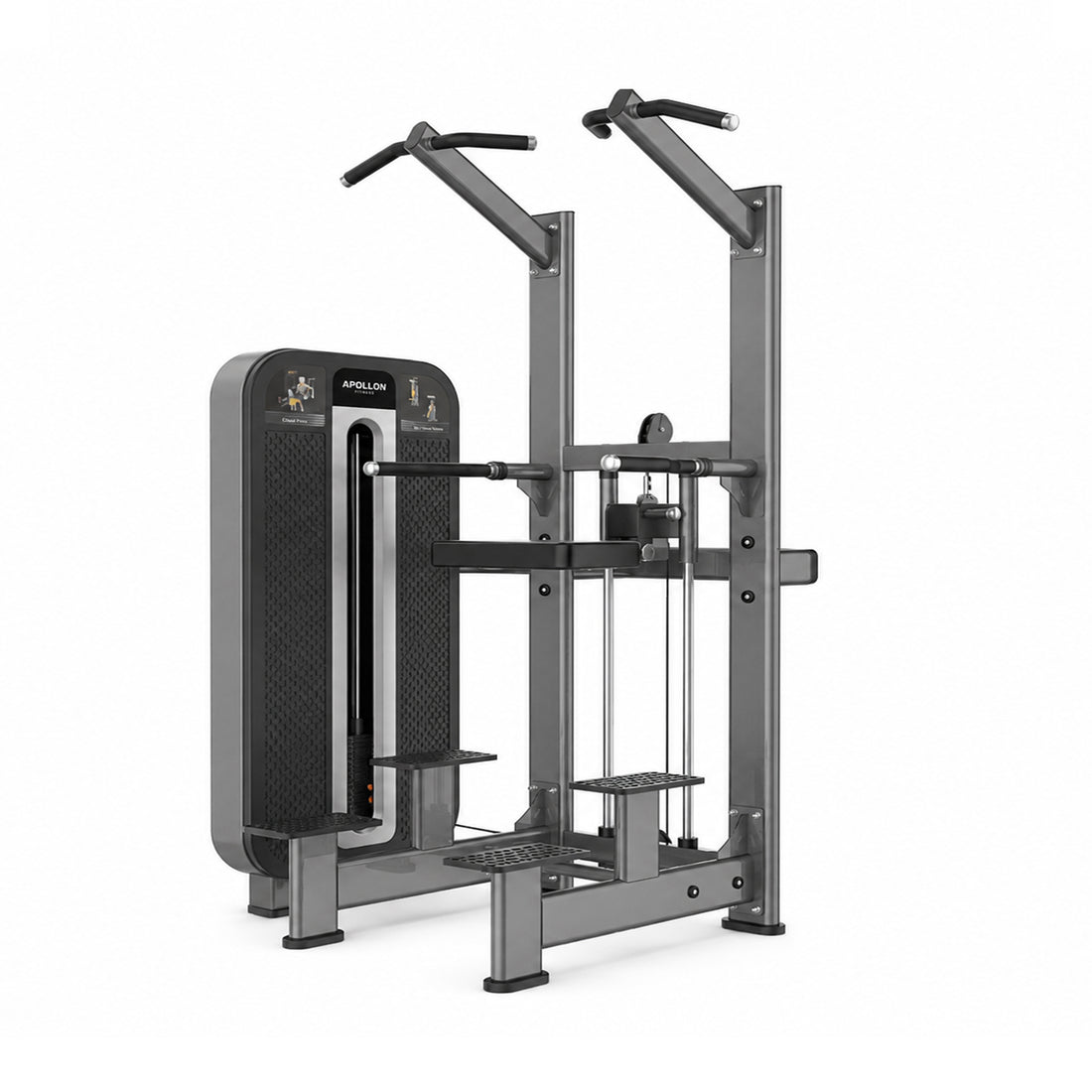 Apollon Fitness sprava za zgibove i propadanja sa asistencijom – Assisted Chin Up / Dip za trening leđa, grudi, bicepsa i tricepsa
