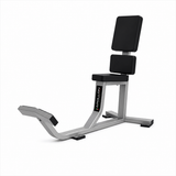 Apollon Fitness Utility Bench – profesionalna sedeća klupa sa naslonom i platformom za stopala za vežbe sa slobodnim opterećenjem.
