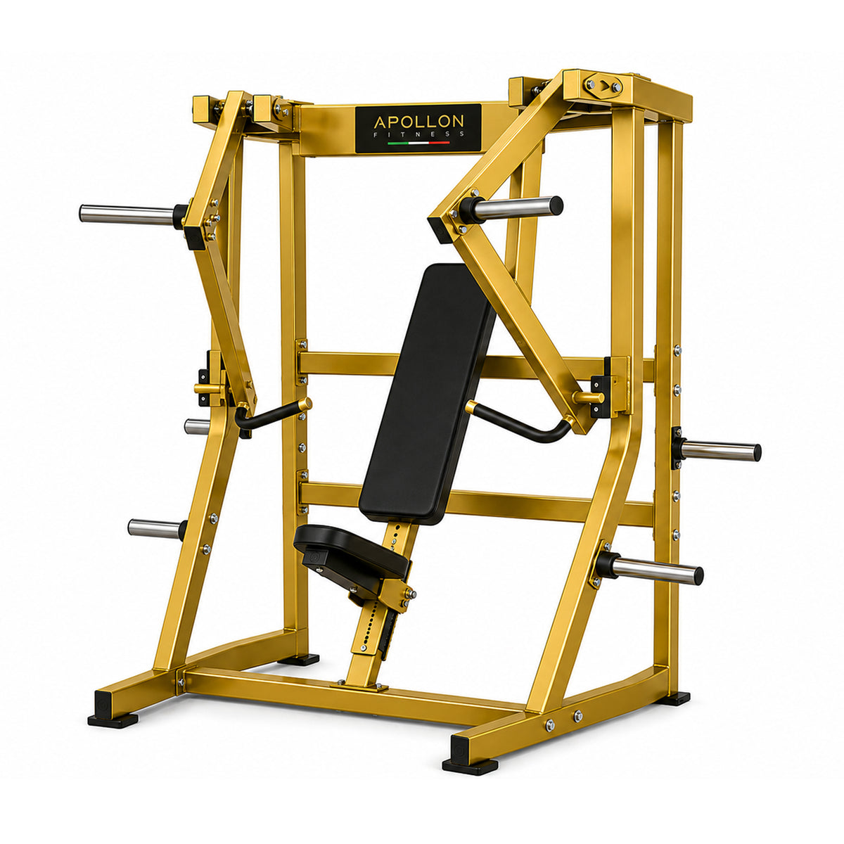 Apollon Fitness kosa presa za grudi – profesionalni Iso-Lateral Incline Chest Press sa plate-loaded sistemom za trening gornjeg dela grudi, tricepsa i ramena
