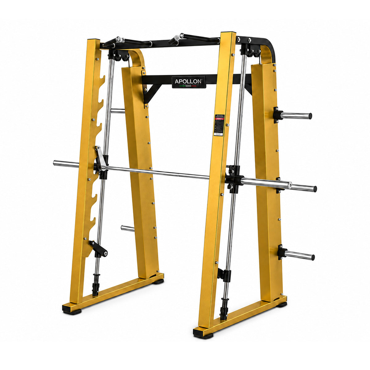 Apollon Fitness Smith Machine – profesionalna Smith mašina sa vođenom šipkom za čučnjeve, potiske i trening celog tela.
