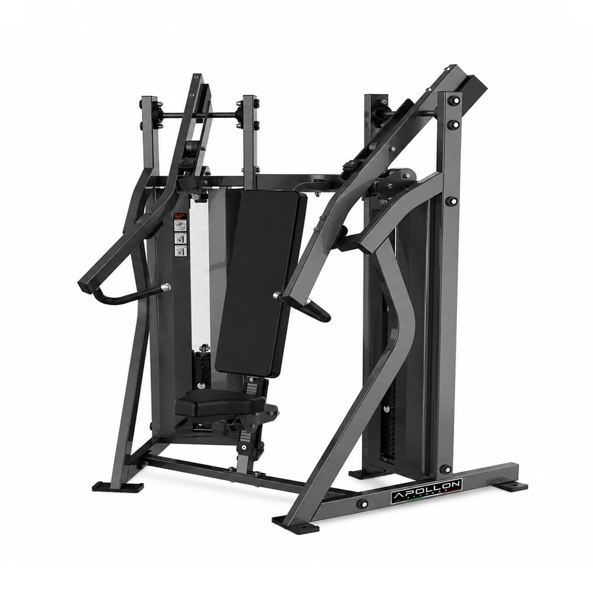 Apollon Fitness široka presa za grudi – Iso-Lateral Wide Chest Press sa nezavisnim polugama za profesionalni trening grudnih mišića.
