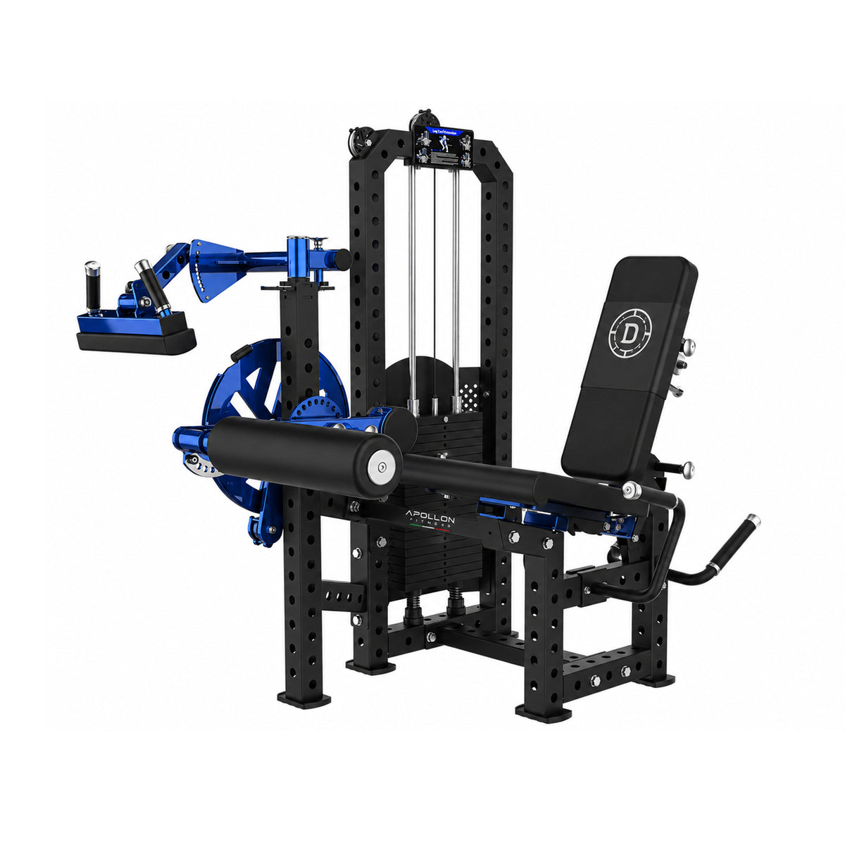 Apollon Fitness OPTIMA sprava za ekstenziju i pregib nogu – Leg Extension / Leg Curl za trening kvadricepsa i zadnje lože
