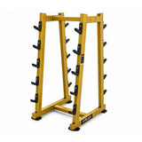 Apollon Fitness stalak za fiksne šipke – profesionalni Fixed Barbell Rack sa više nivoa za organizovano odlaganje ravnih i EZ šipki

